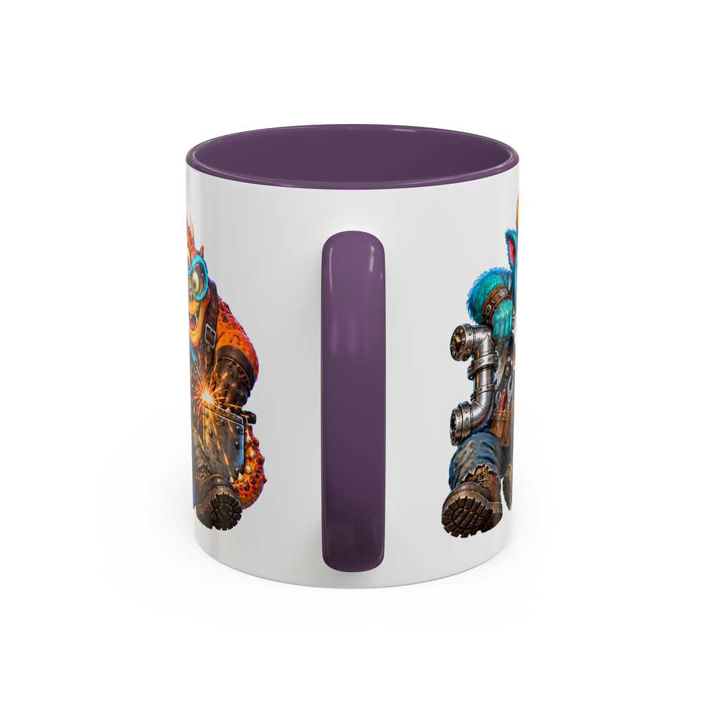 Built Different Monster Workshop Halloween White Mug
