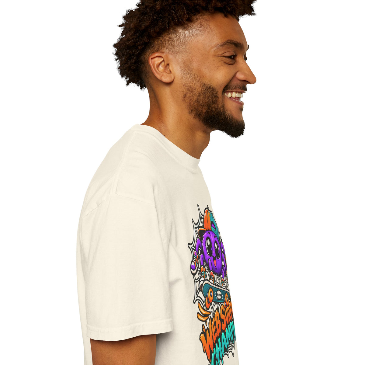 Web Surfing Champion – Cute Halloween Spider T-Shirt