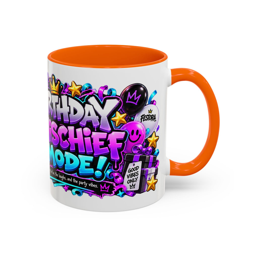 Festora Alien Birthday Mug – Birthday Mischief Mode Coffee Cup