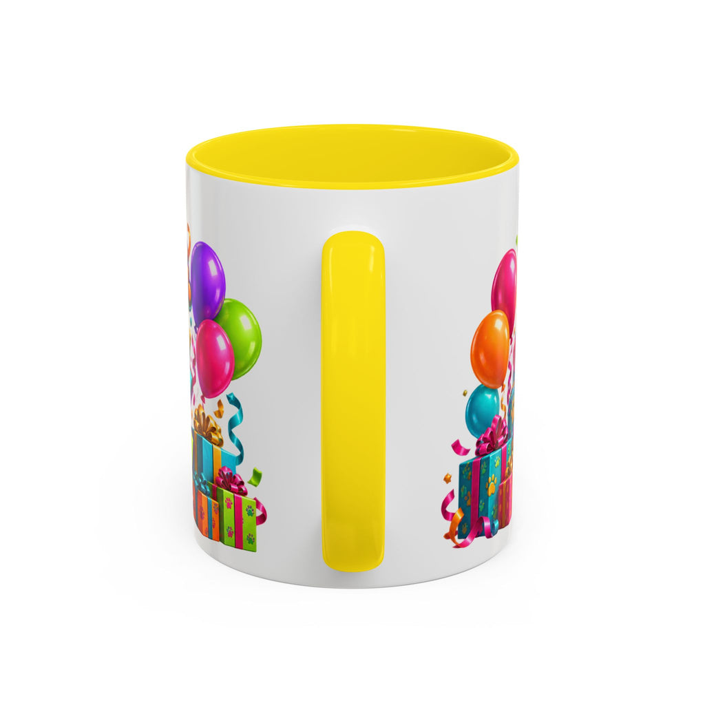 Small Dog Big Birthday Energy Chihuahua White Mug