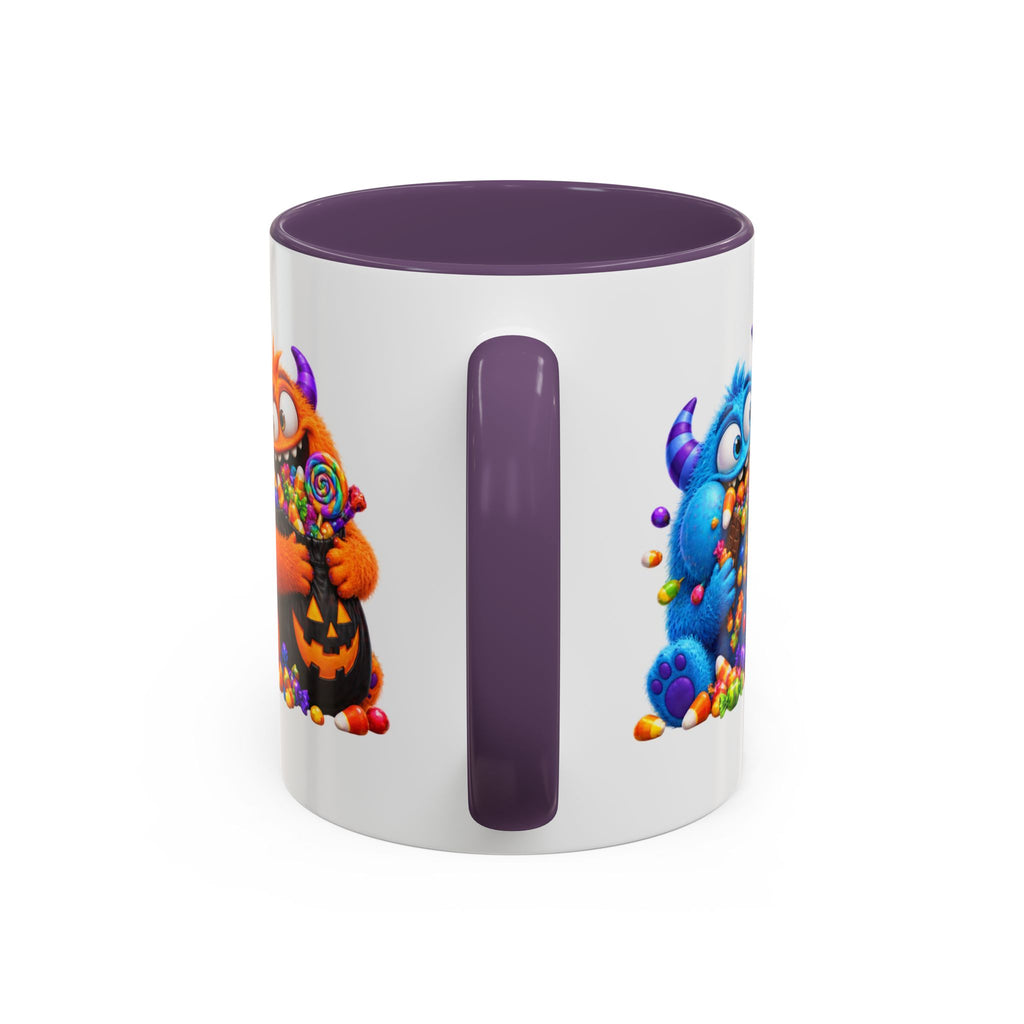 I’m Just Here for the Boos Funny Halloween Monster White Mug