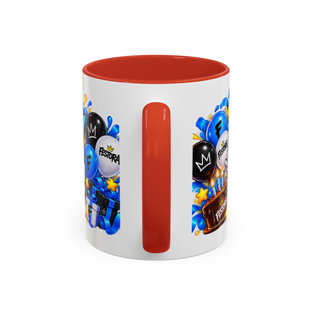 Festora Bot Birthday Mug – Birthday Mode Activated Robot Coffee Cup