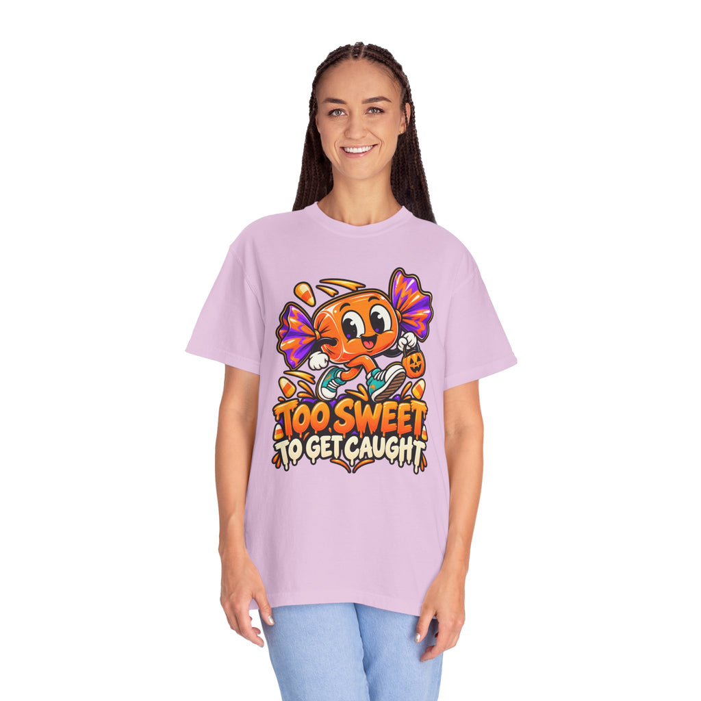 Too Sweet to Get Caught – Cute Halloween Candy T-Shirt