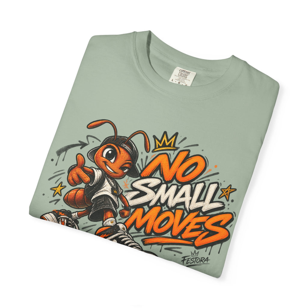 No Small Moves T-Shirt — Retro Sneaker Character Graphic Tee