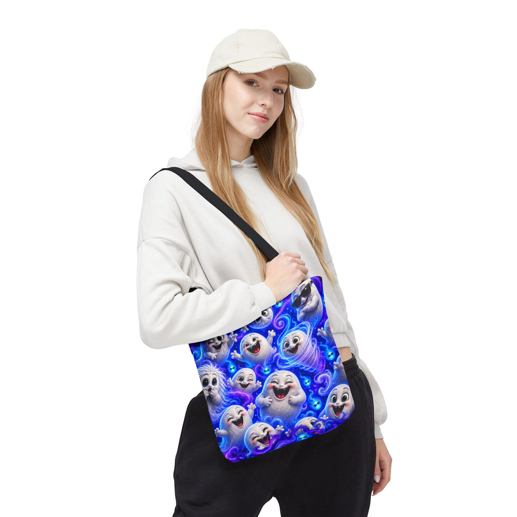Ghost Friends Tote Bag — Cute Halloween Spirits All-Over Print