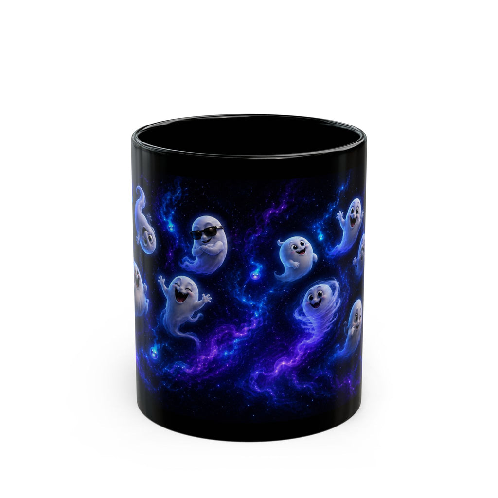 Ghost Galaxy Mug — Cute Space Spirit Coffee Cup (11oz, 15oz)