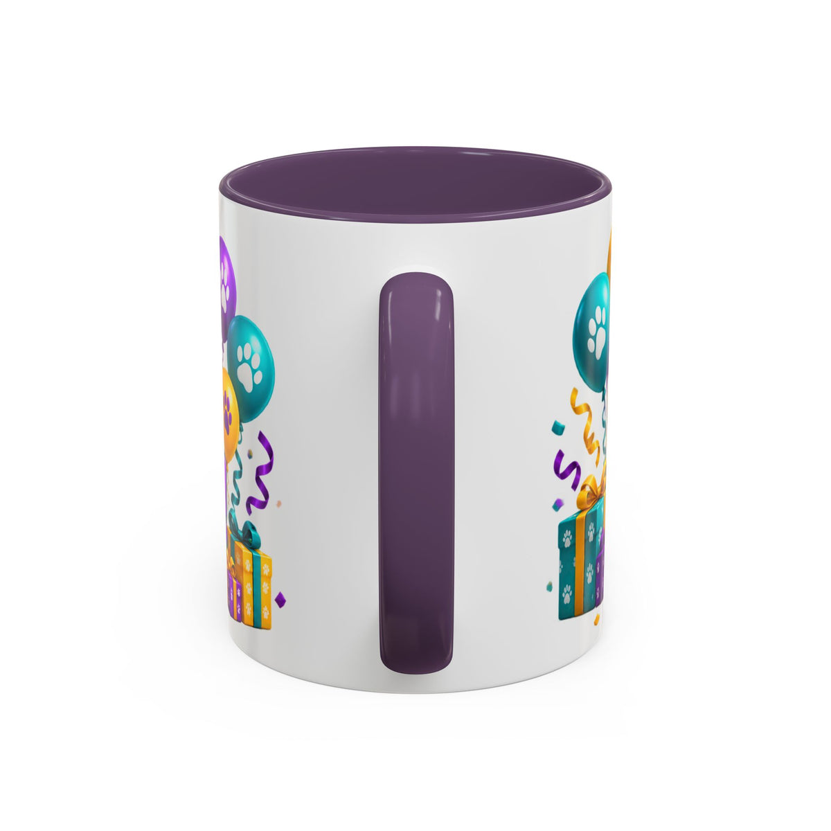 Beagle Birthday Mug – Fetch the Cake White Ceramic Coffee Cup