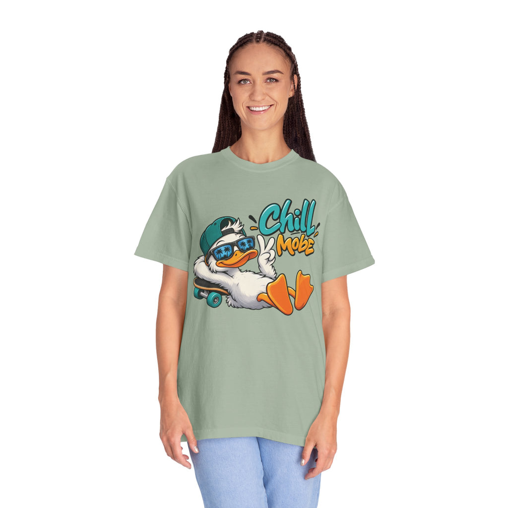 Chill Mode Duck Graphic T-Shirt | Festora Everyday