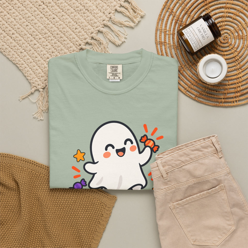 Spooky but Sweet Ghost T-Shirt | Cute Halloween Graphic Tee