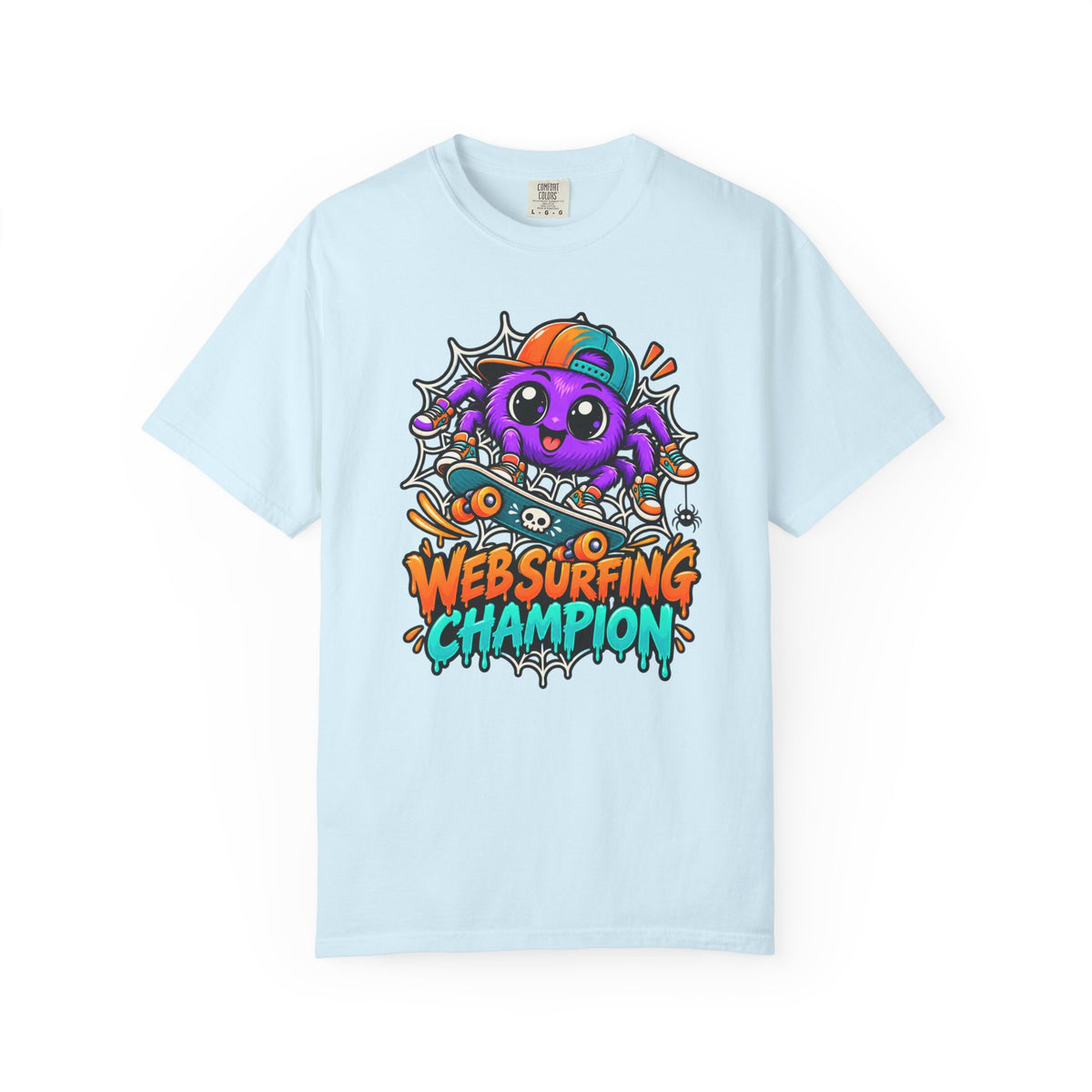 Web Surfing Champion – Cute Halloween Spider T-Shirt