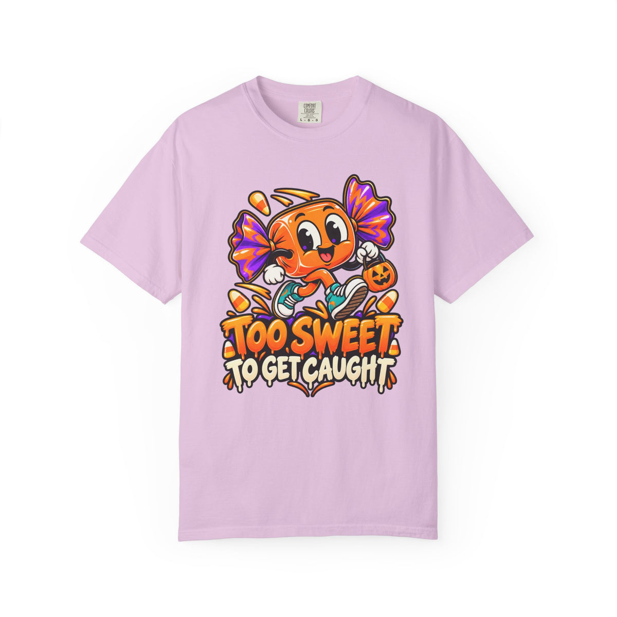 Too Sweet to Get Caught – Cute Halloween Candy T-Shirt