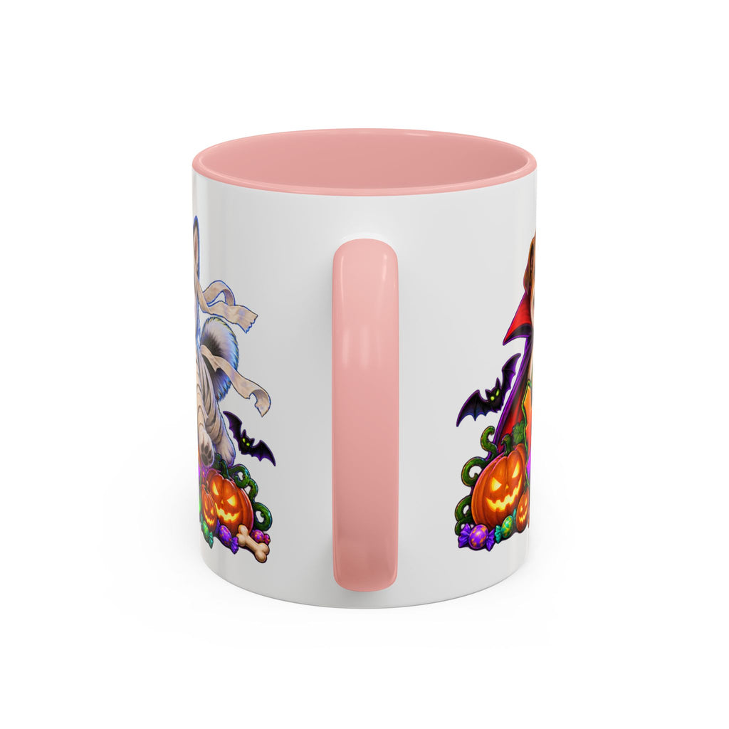 Howl-O-Ween Troublemakers Costume Dogs Halloween White Mug