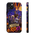 Halloween Skeleton Phone Case — “Needa Ride?” Hot Air Balloon Design