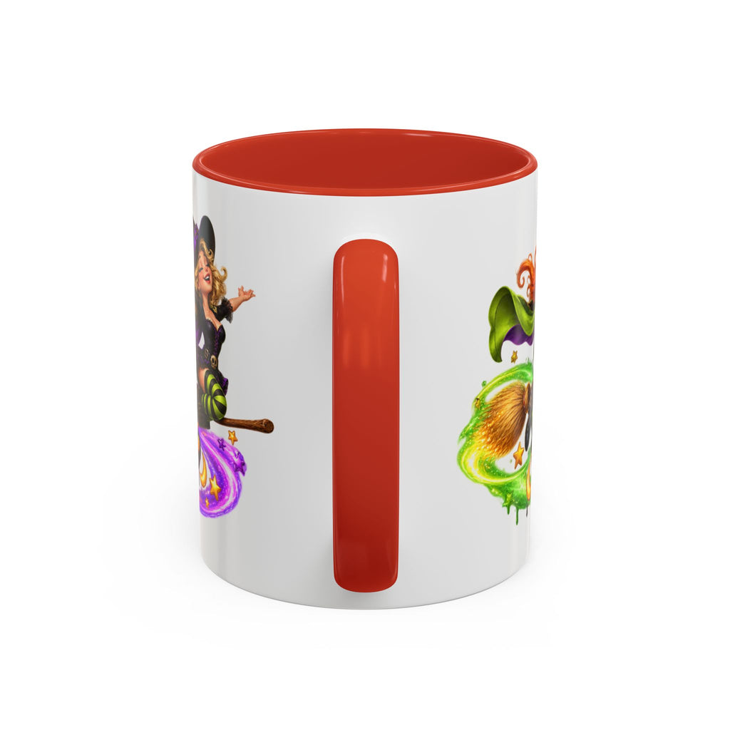 Witch Please I Fly First Class Halloween White Mug