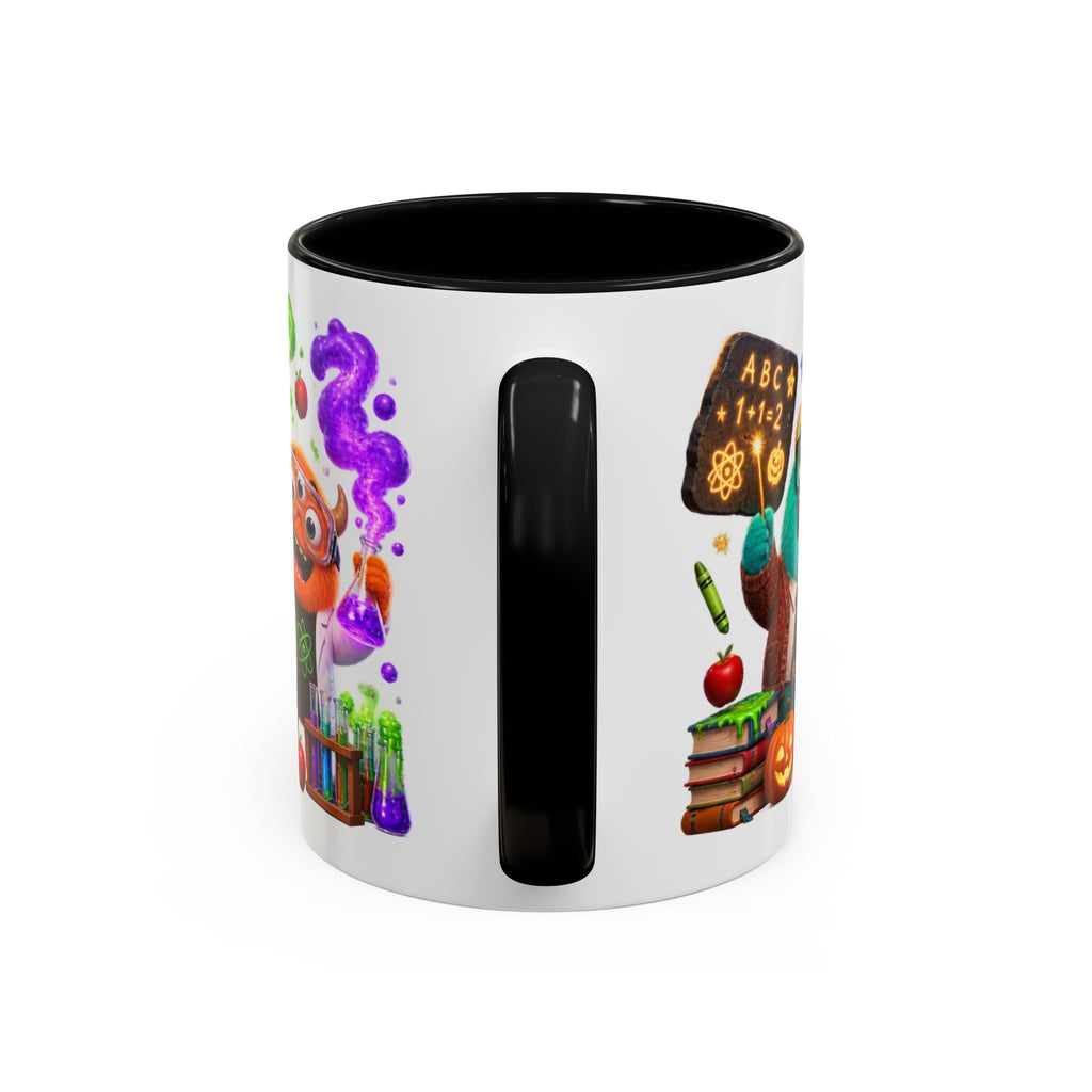 Teaching Is a Scream Monster Teacher Halloween White Mug
