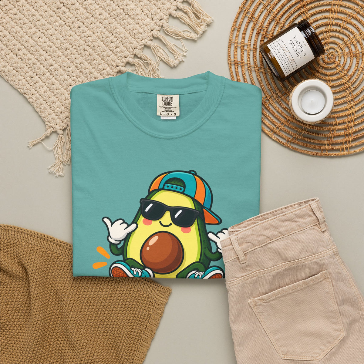 Good Things Ahead Avocado Graphic T-Shirt | Festora Everyday