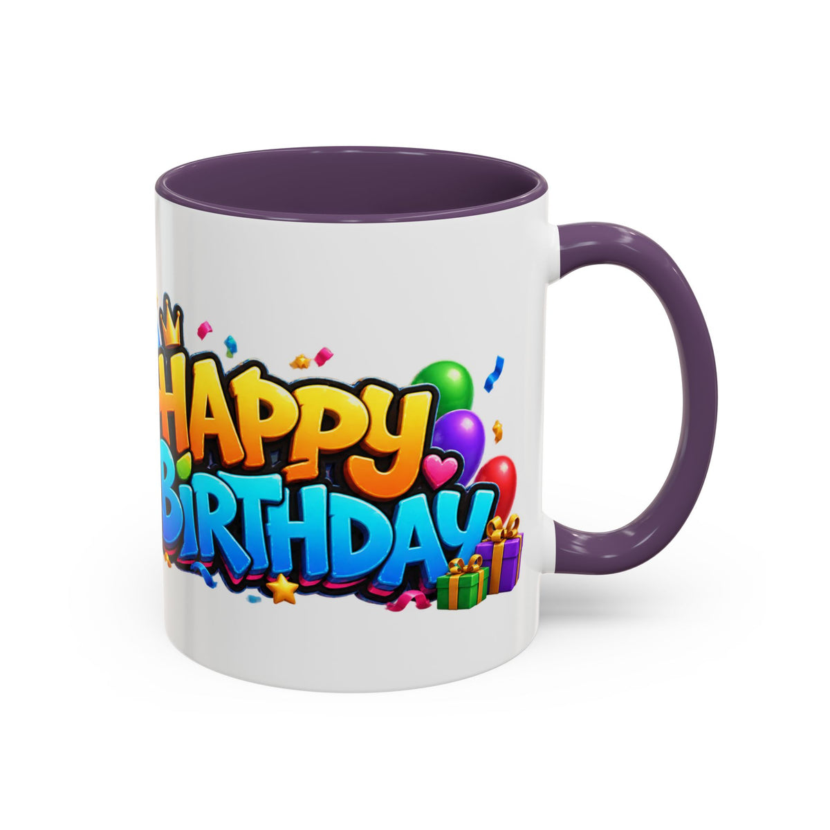 Gorilla Happy Birthday Mug - Colorful 3D Celebration Design