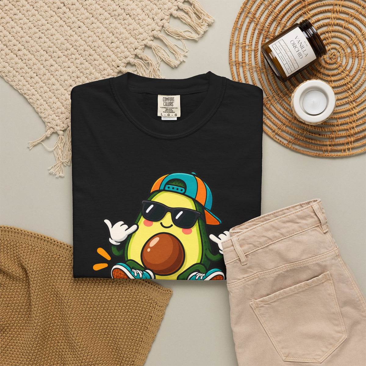Good Things Ahead Avocado Graphic T-Shirt | Festora Everyday