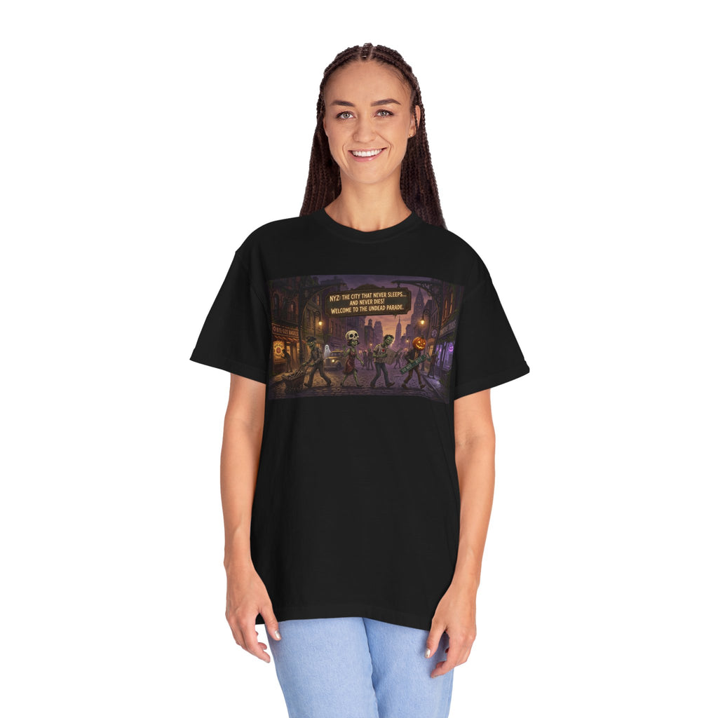 Halloween Monster Band T-Shirt — "We Want Candy" Retro Horror Graphic Tee