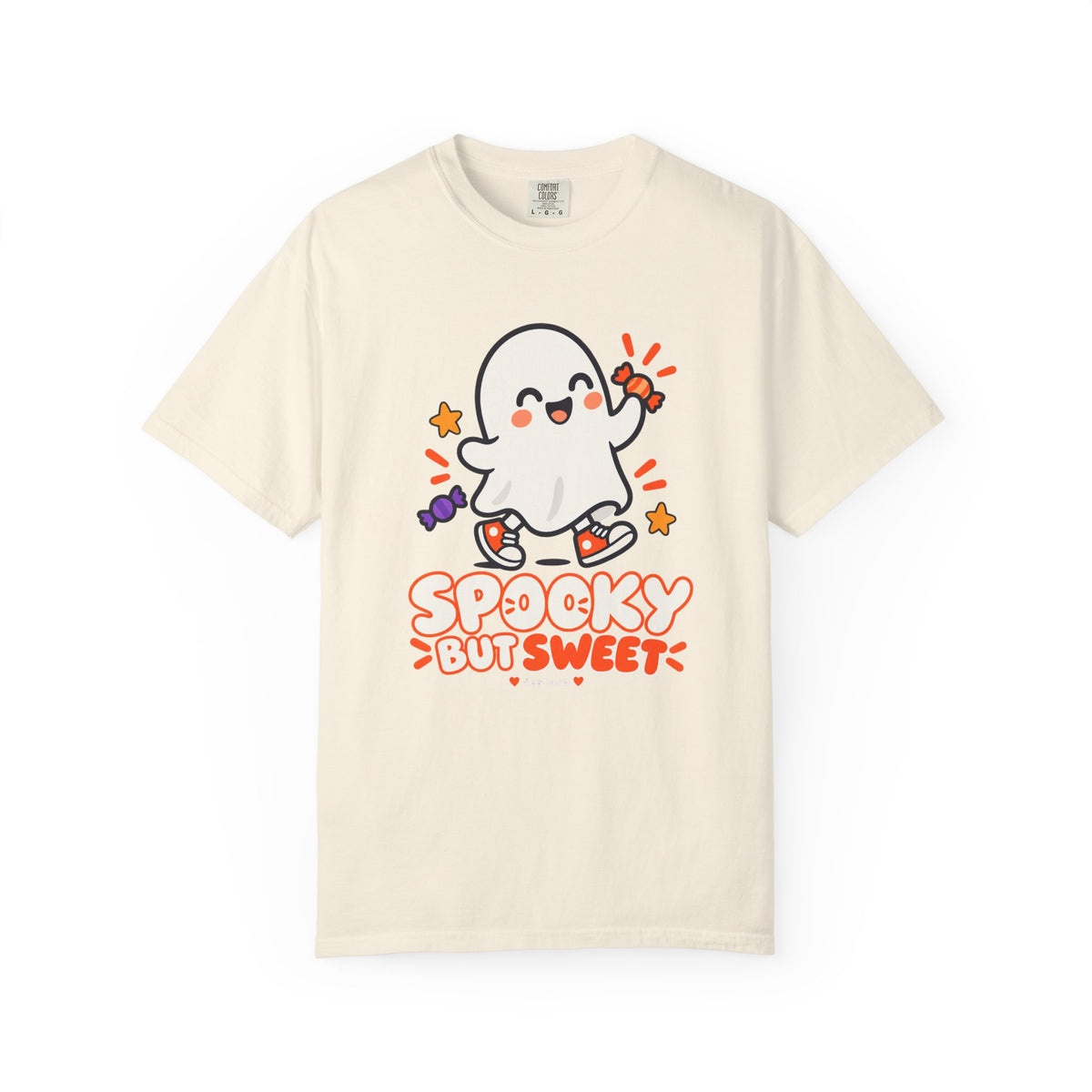 Spooky but Sweet Ghost T-Shirt | Cute Halloween Graphic Tee