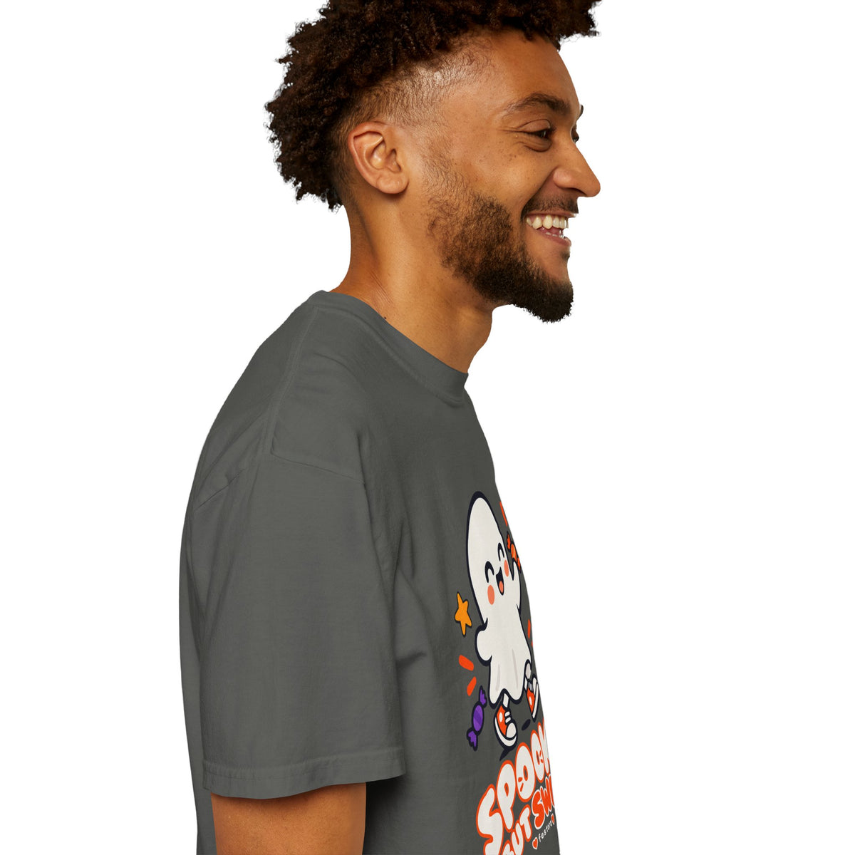 Spooky but Sweet Ghost T-Shirt | Cute Halloween Graphic Tee