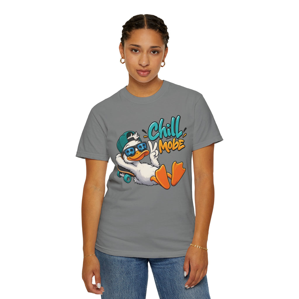 Chill Mode Duck Graphic T-Shirt | Festora Everyday