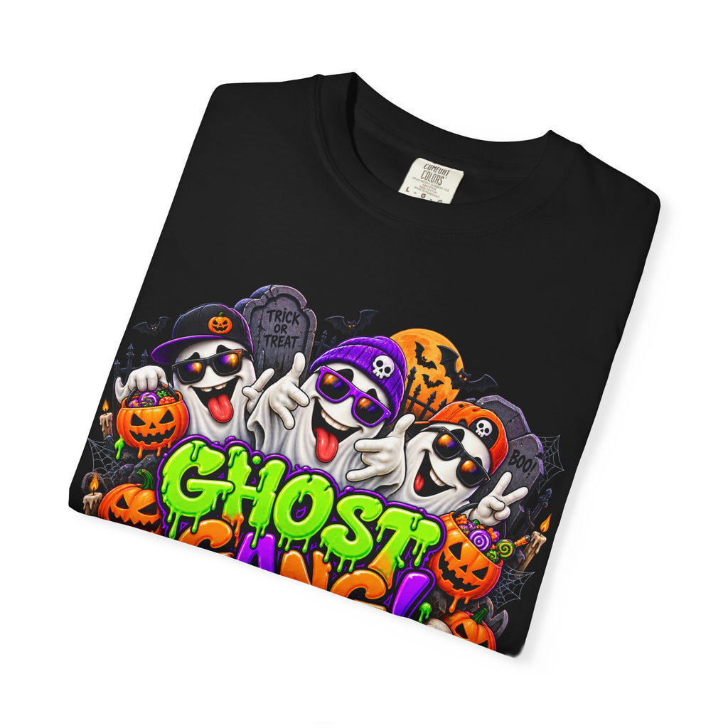 Ghost Gang Halloween T-Shirt – Funny Colorful Ghost Graphic Tee