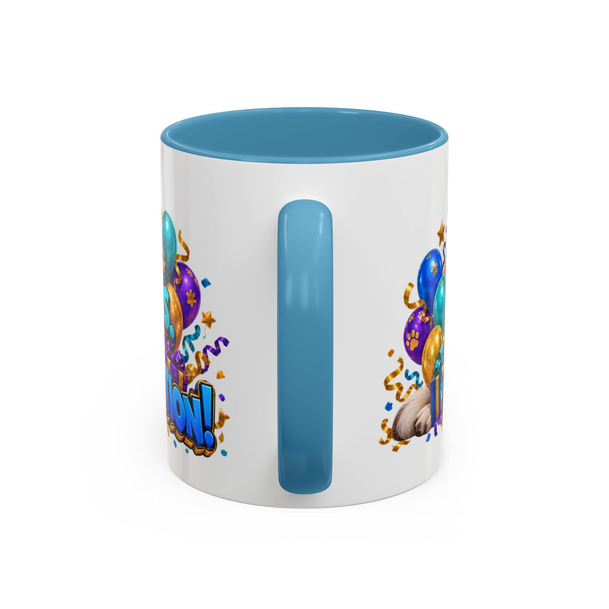 Big Dog Big Wishes Saint Bernard Birthday White Mug