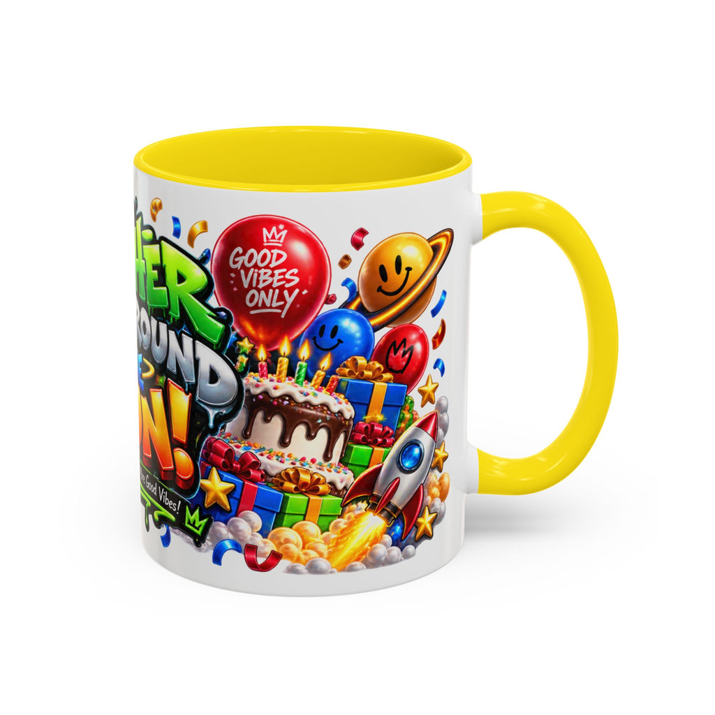 Festora Alien Birthday Mug – Another Trip Around the Sun Coffee Cup
