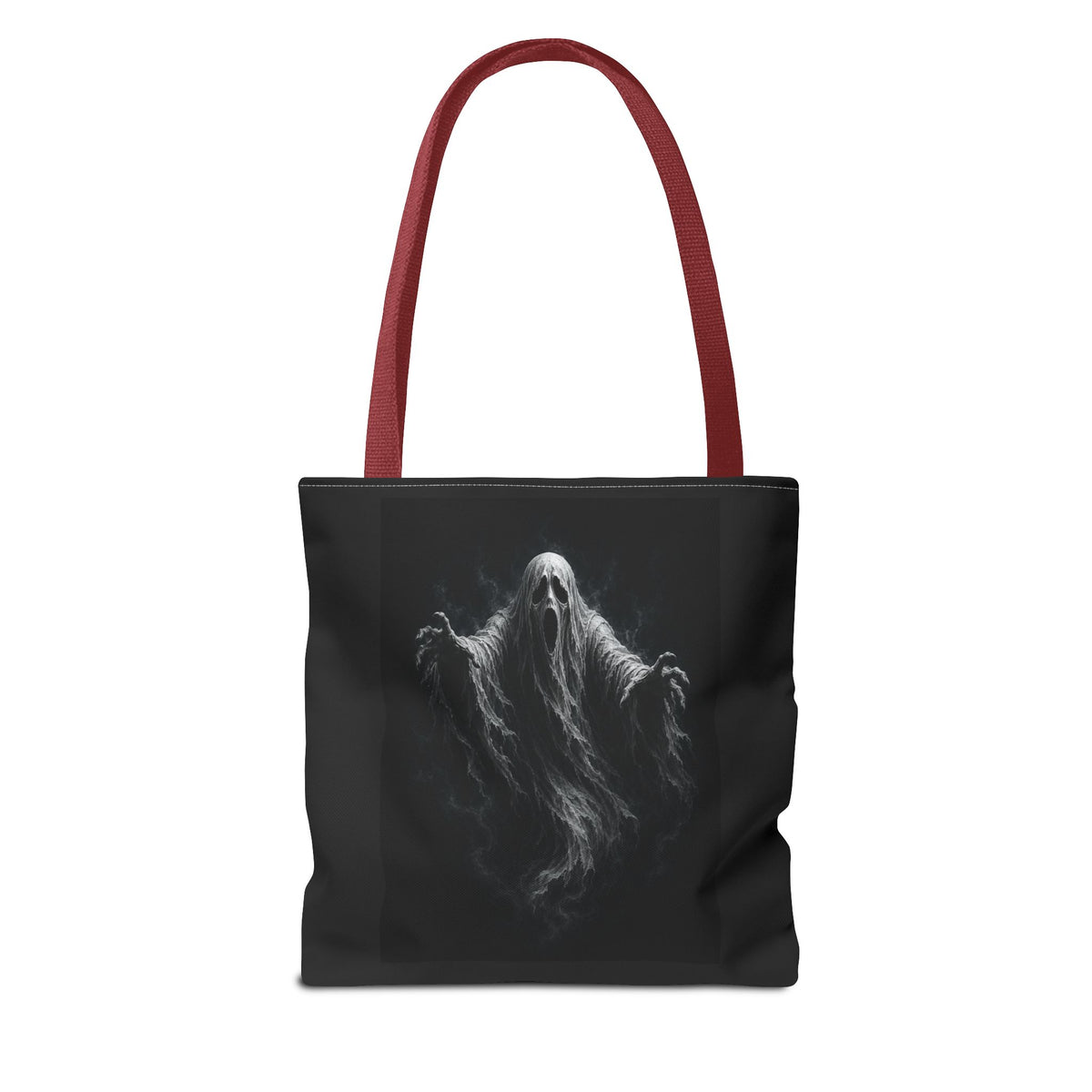 Ghostly Spirit Tote Bag — Spooky Halloween All-Over Print