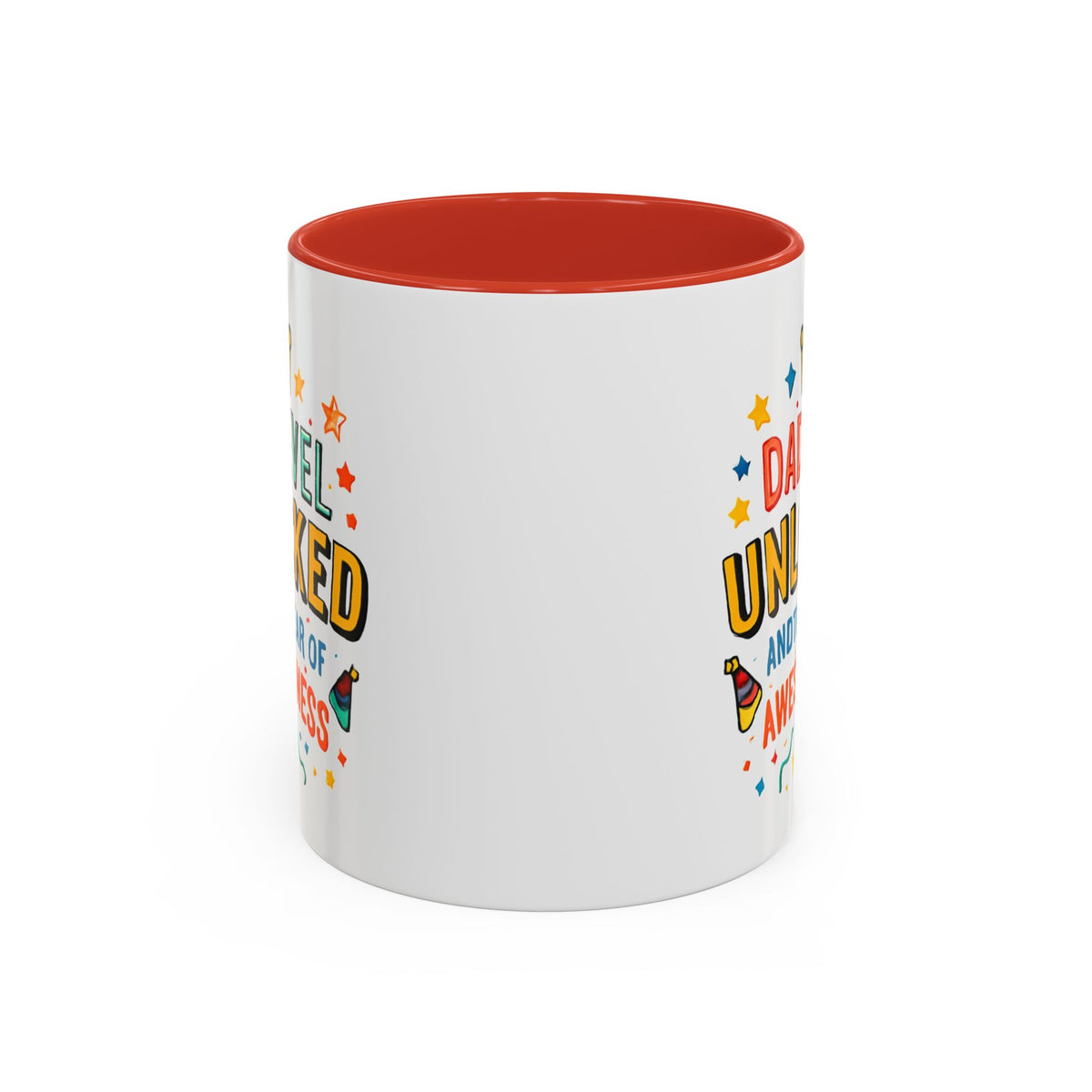 Dad Level Unlocked Coffee Mug – Funny Father’s Day 11/15oz Accent Mug