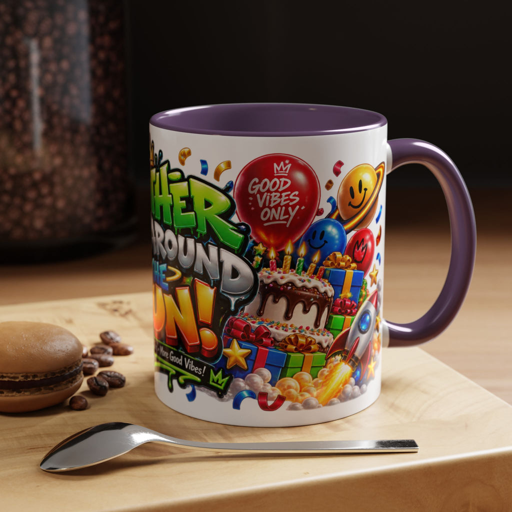 Festora Alien Birthday Mug – Another Trip Around the Sun Coffee Cup