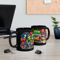 Another Trip Around the Sun Black Mug – Festora Alien Birthday Cup