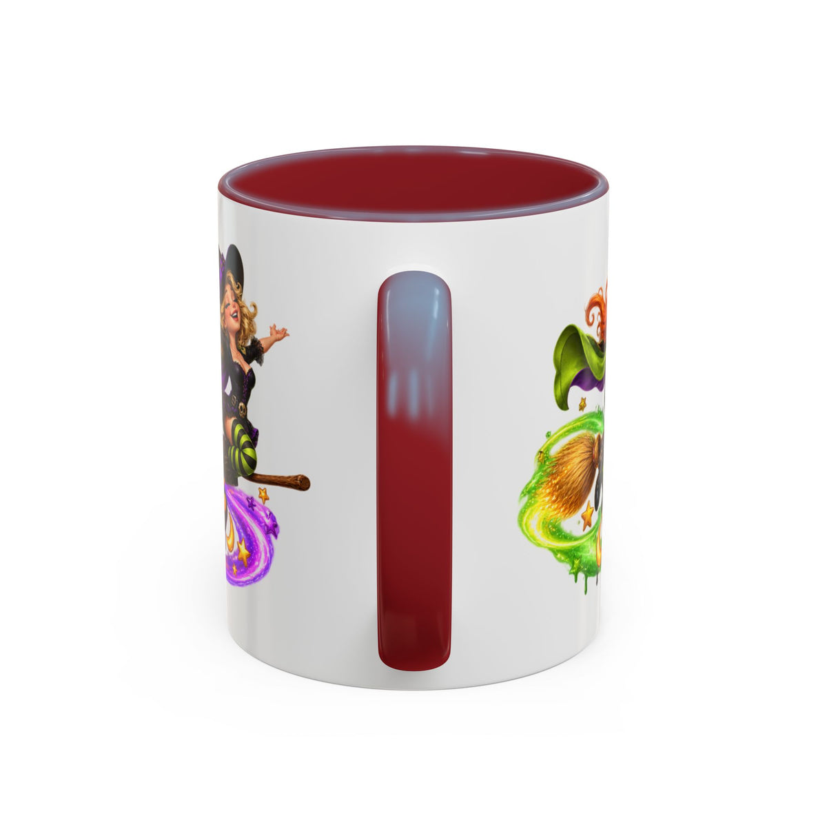 Witch Please I Fly First Class Halloween White Mug