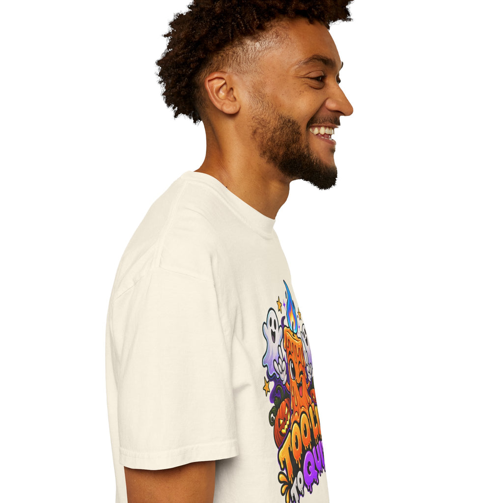 Too Lit to Quit – Funny Halloween Candle T-Shirt
