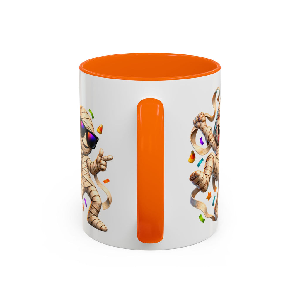 That’s a Wrap Funny Halloween Mummy Party White Mug