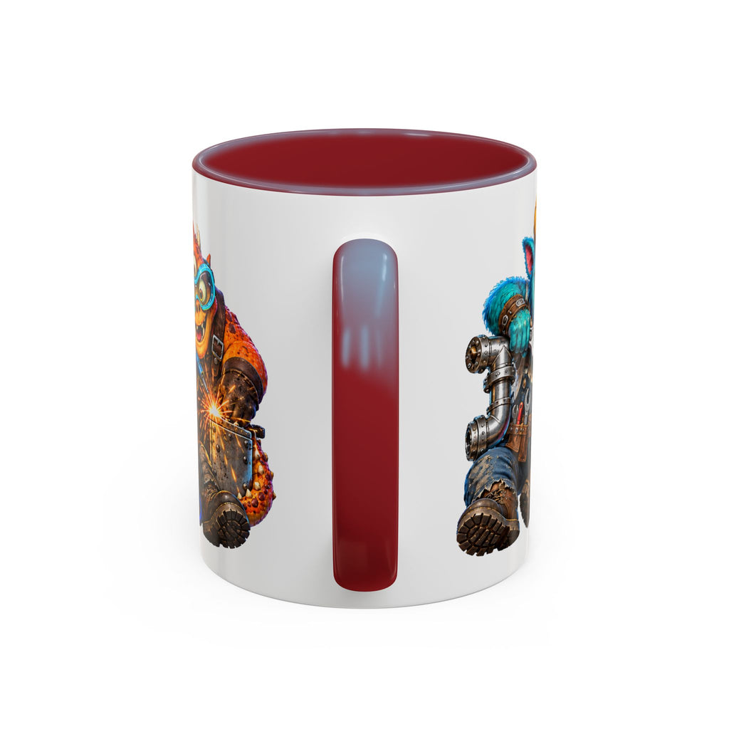 Built Different Monster Workshop Halloween White Mug