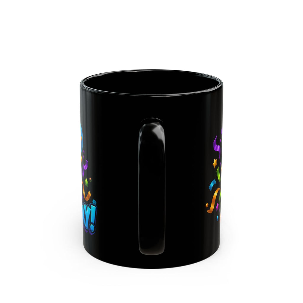 Long Dog Legendary Birthday Dachshund Black Mug