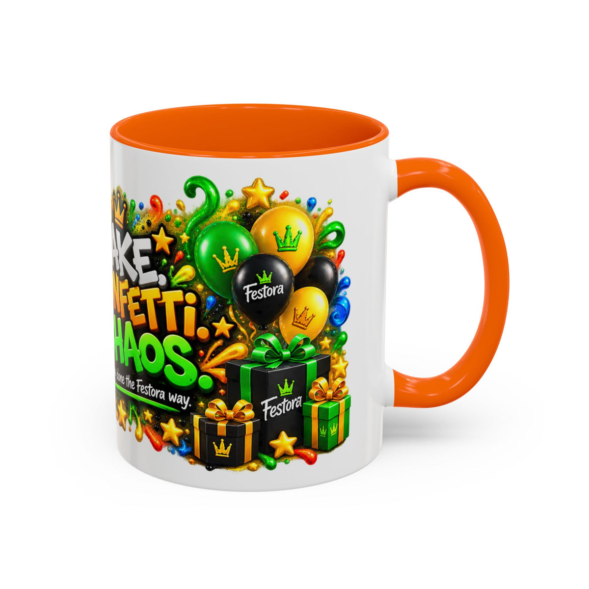 Festora Ant Birthday Mug – Cake Confetti Chaos Coffee Cup