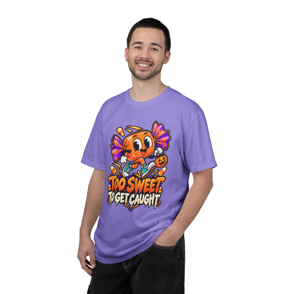 Too Sweet to Get Caught – Cute Halloween Candy T-Shirt