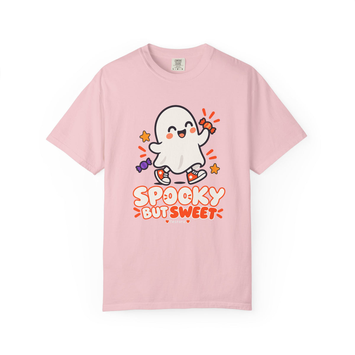Spooky but Sweet Ghost T-Shirt | Cute Halloween Graphic Tee