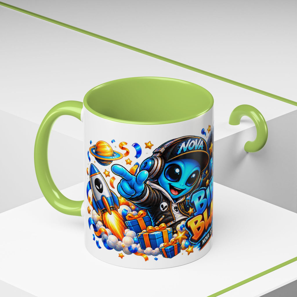 Festora Alien Birthday Mug – Birthday Blast Off Coffee Cup
