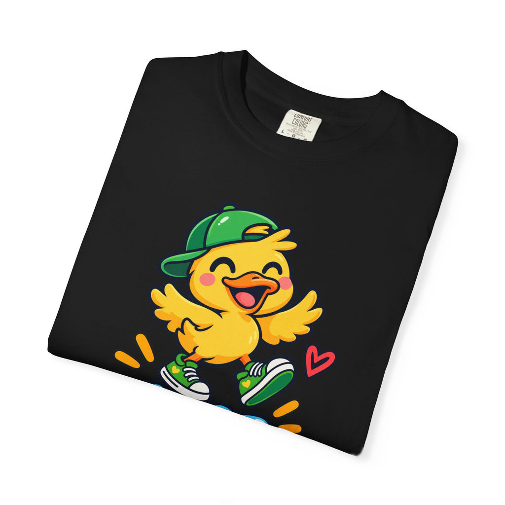 Just Ducky! – Cute Happy Duck Graphic T-Shirt