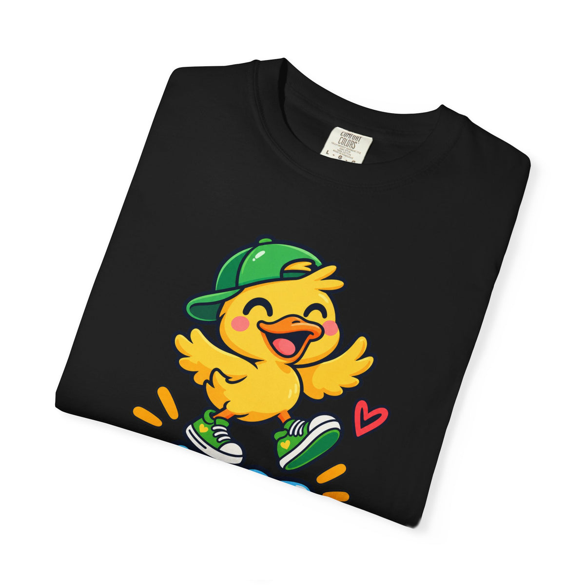 Just Ducky! – Cute Happy Duck Graphic T-Shirt