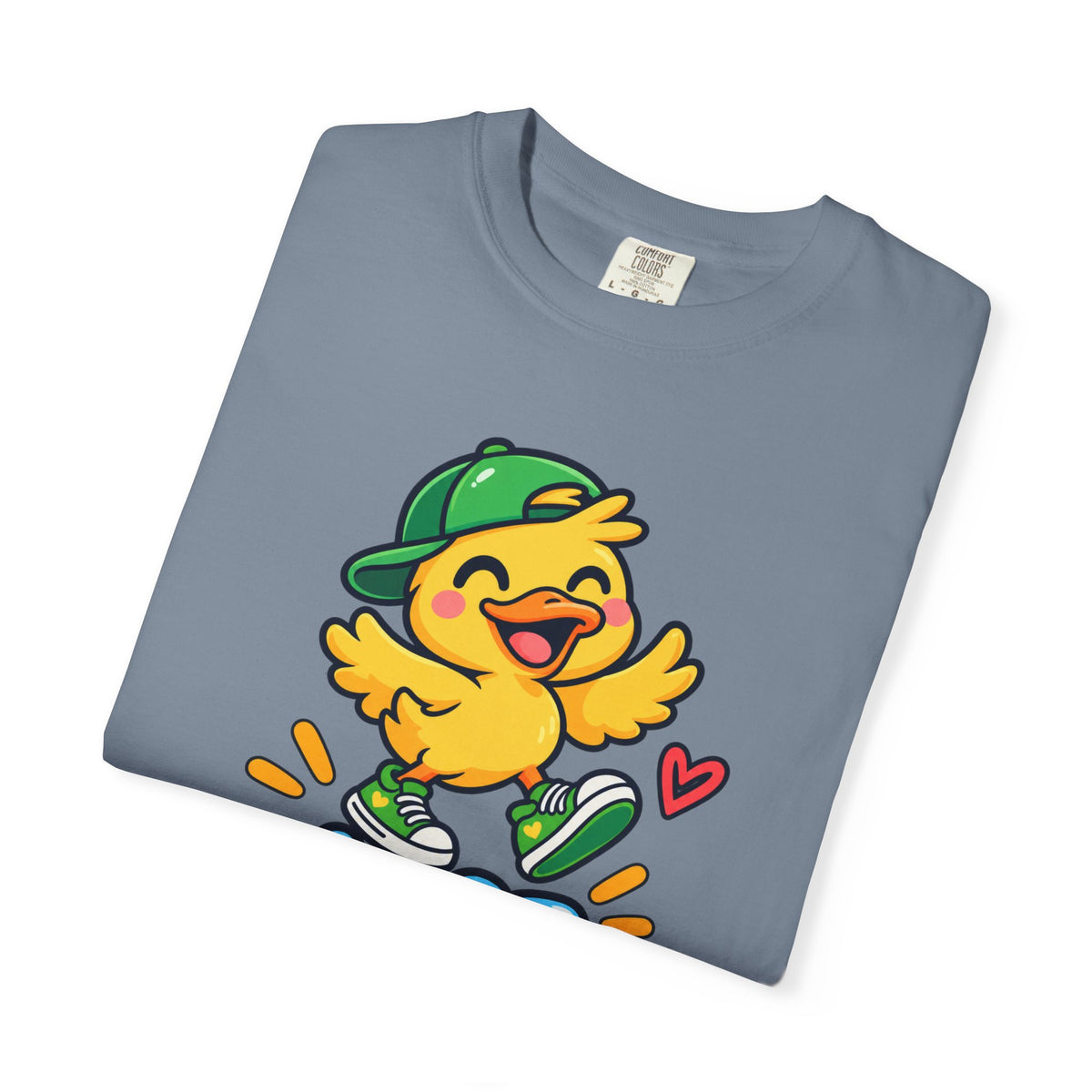 Just Ducky! – Cute Happy Duck Graphic T-Shirt
