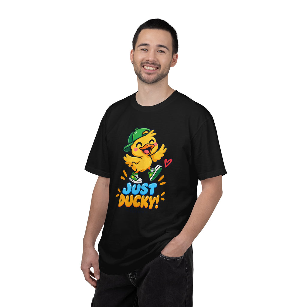 Just Ducky! – Cute Happy Duck Graphic T-Shirt