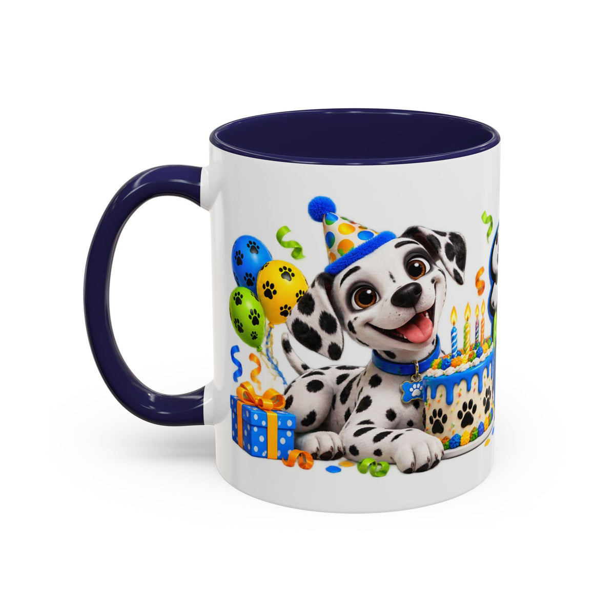 Dalmatian Birthday Mug – Spotted Another Year of Awesome White Coffee Cup
