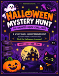 Halloween Mystery Hunt Printable Game – Haunted House Treasure Hunt for Kids