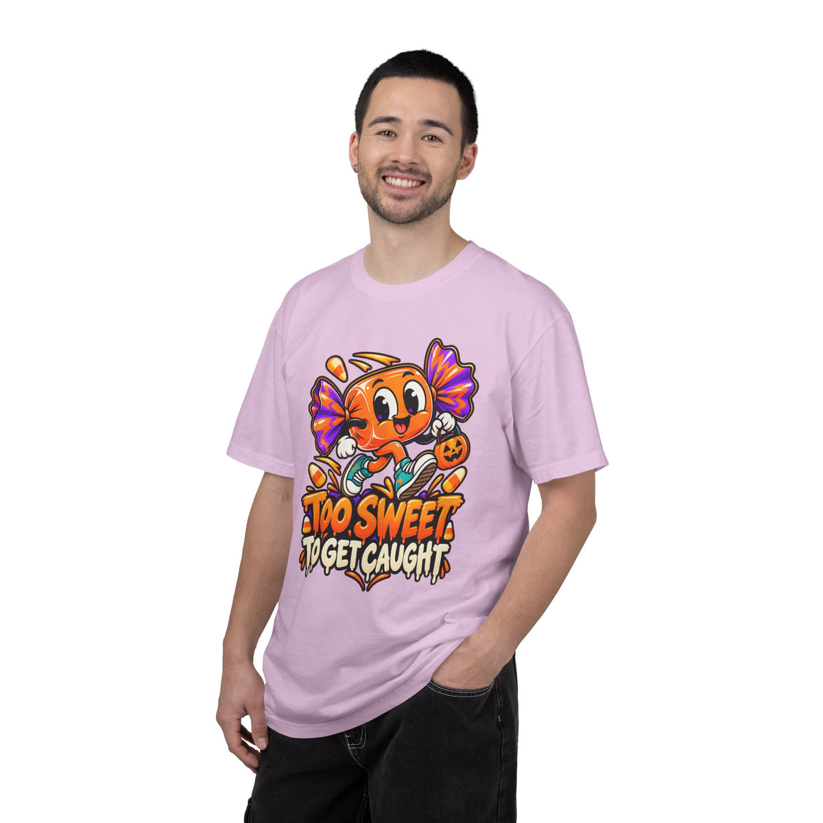 Too Sweet to Get Caught – Cute Halloween Candy T-Shirt