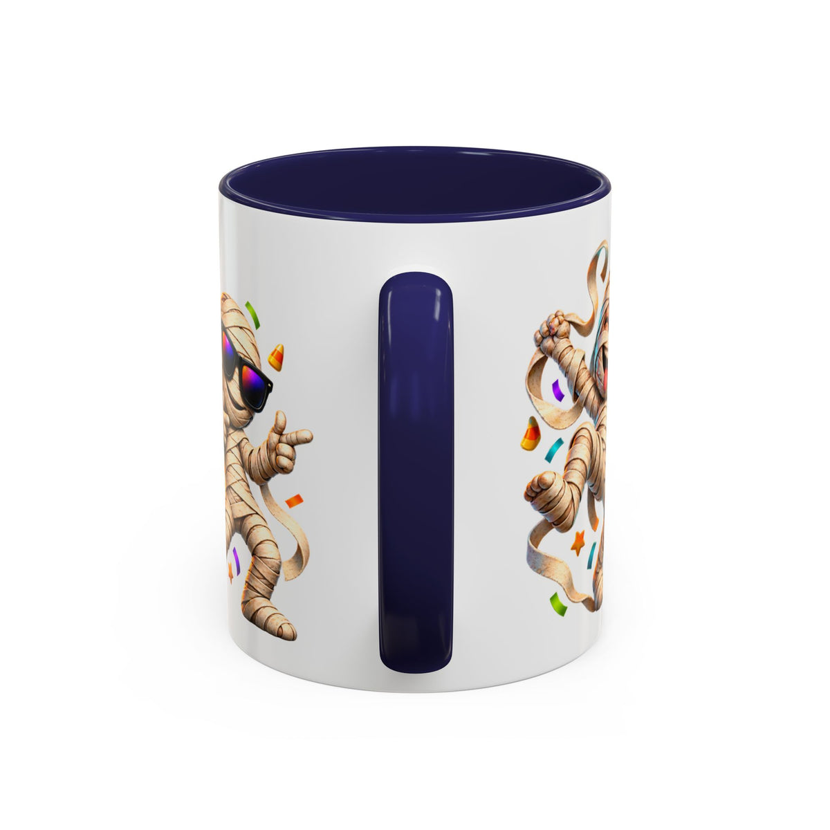 That’s a Wrap Funny Halloween Mummy Party White Mug